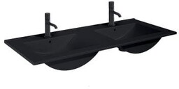 Oltens Vernal umywalka 120x46 cm prostokątna meblowa czarna