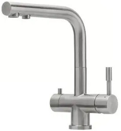 Franke Atlas Clear Srebrny Stal szlachetna Bateria kuchenna