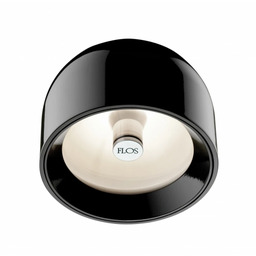 FLOS - Wan Lampa Sufitowa/Ścienna Czarna