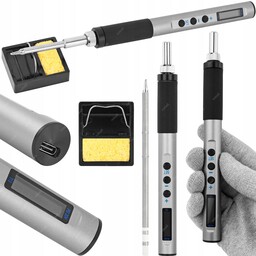 Programowalna Lutownica Precyzyjna Kolbowa Usb-c PTS100 Oled T12