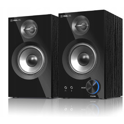 Zestaw Głośników 2.0 28W z Bluetooth Aux Real-el