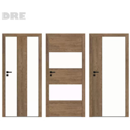 Drzwi Wewnętrzne DRE Płytowe RIVIA Modele Kolory