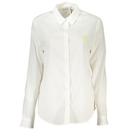 BIAŁA KOSZULA DESIGUAL DAMSKA Z DŁUGIM RĘKAWEM