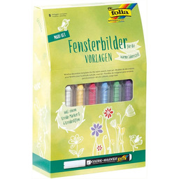 folia 39219 Maksi zestaw obrazów okiennych na ciepłą