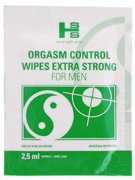 Supl.diety-Orgasm Control Wipes 6szt.
