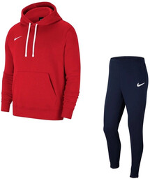 Dres męski bawełniany Nike czerwony/granatowy CW6894-657 + CW6907-451