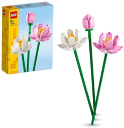 LEGO Iconic, klocki, Kwiaty lotosu, 40647