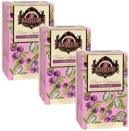 BASILUR Fruit Infusions - Owocowa herbata bezkofeinowa