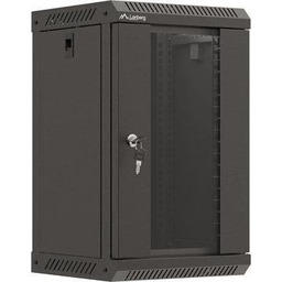 Lanberg szafa rack wisząca 10'' 9U 300x300 czarna