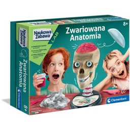 CLEMENTONI Zabawka edukacyjna Naukowa zabawa Lab Zwariowana Anatomia