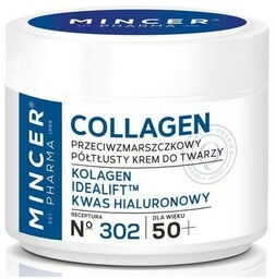 Mincer Pharma Collagen 50+ Krem półtłusty przeciwzmarszczkowy 302