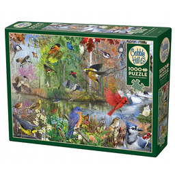 Puzzle 1000 Ptaki 113618. Cobble Hill