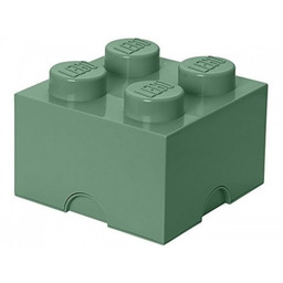 LEGO, Pojemnik Na Klocki 2X2 Piaskowa Zieleń, 40031747