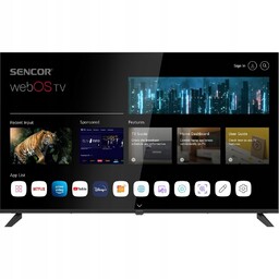 Telewizor 43" D-led Smart Tv DVB-T2 Sencor Sl