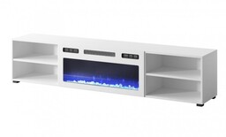 Cama Meble Szafka RTV POLO 180x33x39 biały +