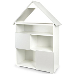 Drewniany regał w kształcie domku Mała Chatka, meble