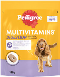 Pedigree Multivitamins, przysmaki na trawienie - 180 g