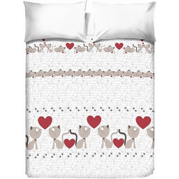 DELIKOWANE MYŚLIWOŚCI Ręcznik Dwuosobowy Narzuta 260 x 280