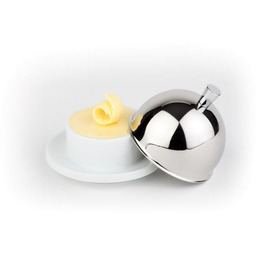 Maselniczka porcelanowa ze stalową pokrywą, 60 ml APS