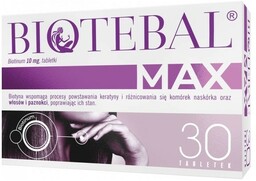 Biotebal MAX 10mg x30 tabletek