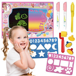 Mata Wodna do Malowania 2w1 XXL 100x70cm Świeci