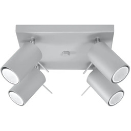 Plafon RING 4 szary SL.0452 - Sollux