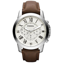 Zegarek Fossil Grant FS4735 Brązowy