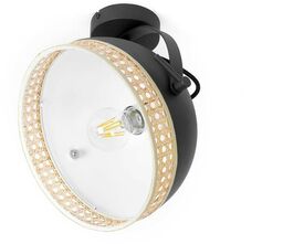 Lindby - Lonnaris Turn Lampa Sufitowa Black/Nature