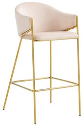 Hoker Glamour beżowy BC-02 welur OUTLET