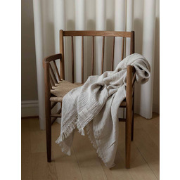 Elvang Pled bawełniany Lavender Beige