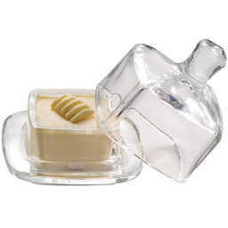 Maselniczka szklana z pokrywą, sześcian, 70 ml APS