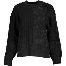 CZARNY SWETER DESIGUAL DAMSKI