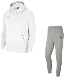 Dres męski bawełniany Nike biały/szary CW6894-101+ CW6907-063