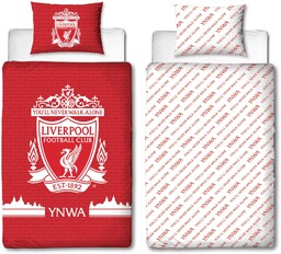 Character World oficjalny zestaw poszewek na kołdrę Liverpool