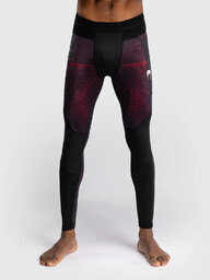 Venum Legginsy Kompresyjne Spats G-Fit Deep Black/Fire Red