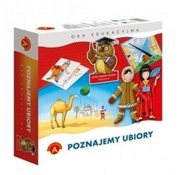 Poznajemy ubiory, gra edukacyjna, Alexander