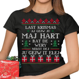 Last krismas aj gejw ju maj hart -