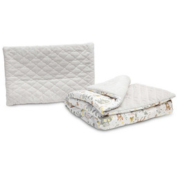 Komplet Pościeli Dla Starszaka Leśna Przygoda Plusz Karo