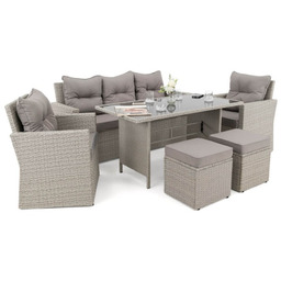 Zestaw mebli ogrodowych MONAKO mould, technorattan - poduszki