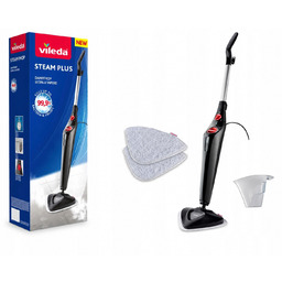Mop parowy elektryczny Vileda Steam Plus 2 pady
