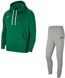 Dres męski bawełniany Nike zielony/szary CW6894-302 + CW6907-063