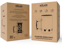 KOLER Komin do rozpalania grilla KRA34