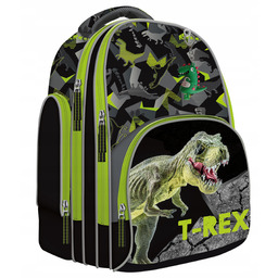 Plecak Szkolny 3KOMORY KL1-3 T-rex Dino Bambino