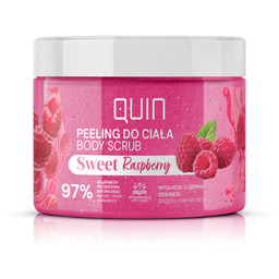 Peeling do ciała QUIN Fruit Line Sweet Raspberry