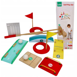 Mini golf zestaw rodzinna gra ruchowa dla dzieci