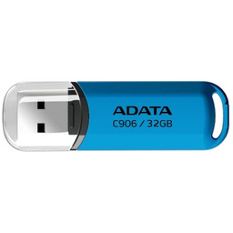 MEMORY DRIVE FLASH USB2 32GB/BLUE AC906-32G-RWB ADATA
