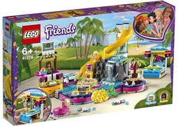 LEGO 41374 Friends, Impreza Andrei na basenie