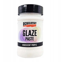 PASTA GLAZE gęsta opalizująca fioletowa 100ml - Pentart