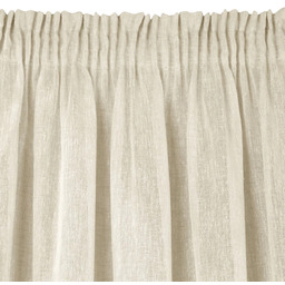 Zasłona beżowa o strukturze deszczyku ZYZ-01