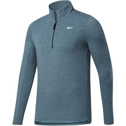 Reebok Męska bluza Ts Ac+cotton z zamkiem błyskawicznym